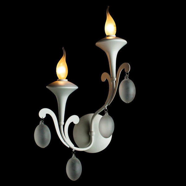 Купить Arte Lamp Montmartre Белый Бра 40W E14 A3239AP-2WH