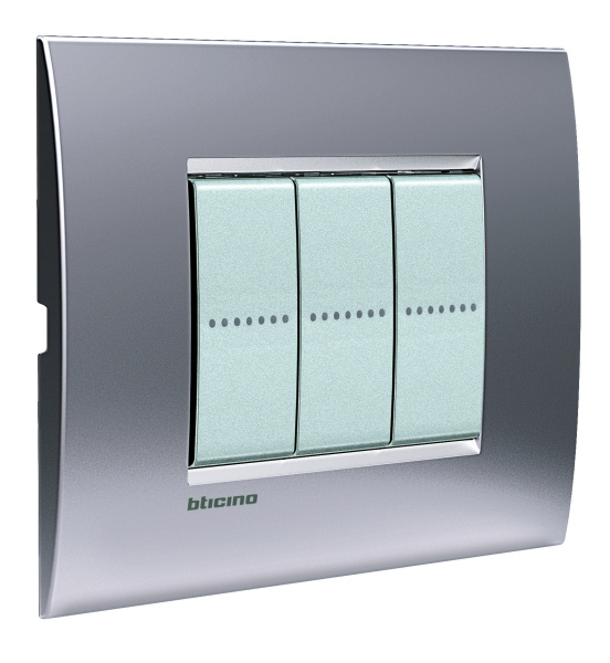 Купить BT LL Матовый никель Рамка AIR 3 мод LNC4803NK