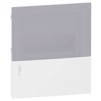 SE RESI9 MP (Mini Pragma) Бокс встраеваемый с дымчатой дверью 1 ряд/8 модулей, IP40, IK07, 63А, 2 клеммы, Италия MIP22108T