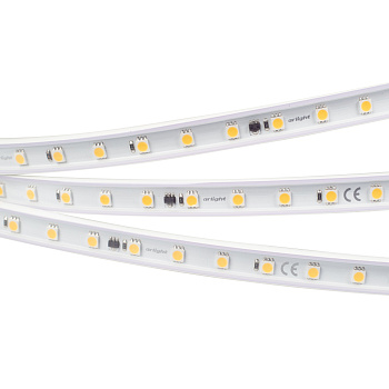Arlight Светодиодная лента ARL-50000PV-230V Cool 10K (5060, 54 LED/m, WP2) (8 Вт/м, IP65) 027055