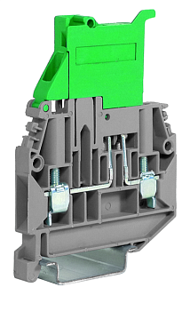 DKC CBF.4/C23/GR Держатель предохранителя 4 кв.мм., винт, 5х20 мм, с индикатором на 110-230В. ZCBF423GR