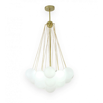 Kink Light 08476-19,20 Люстра Криста бронза d50 h80 E27 3*40W