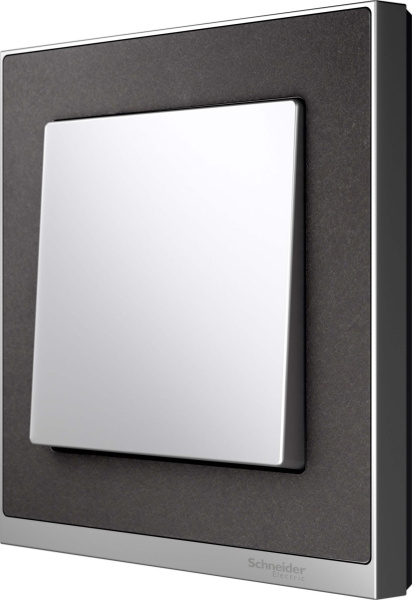 Купить SE Merten SM M-Pure Decor Сланец/Алюминий Рамка 1-ая MTN4010-3669