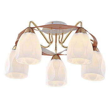 Citilux CL167151 Формула Белый+Золото Люстра