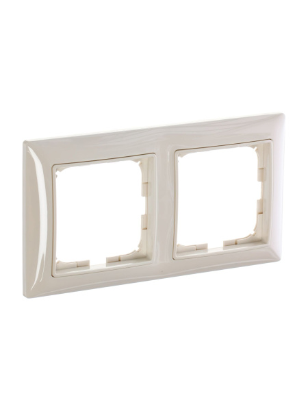 Купить ABB BJB Basic 55 Беж Рамка 2-ая 2CKA001725A1485