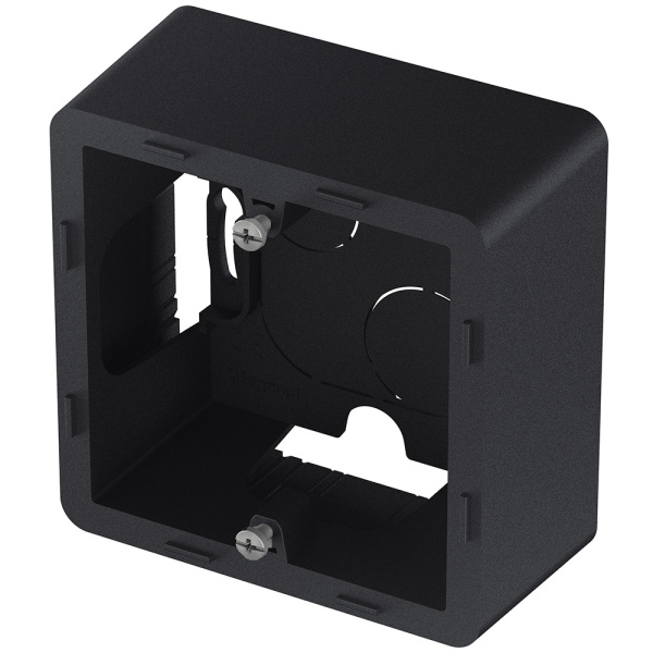 Купить Legrand INSPIRIA Антрацит Коробка накладного монтажа - 1 пост 673983