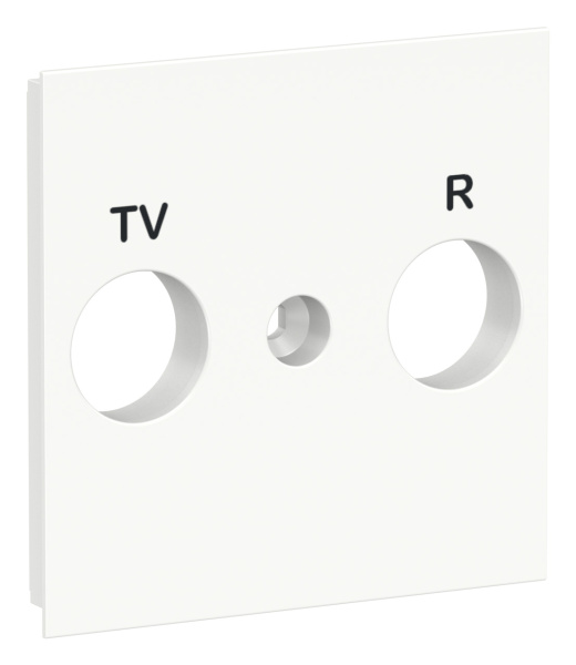 Купить SE Unica New Бел Панель лицевая TV/FM розетки NU944018