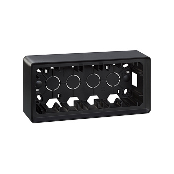 Simon 82 Detail Графит Коробка наружной установки 3-ая 8200770-038