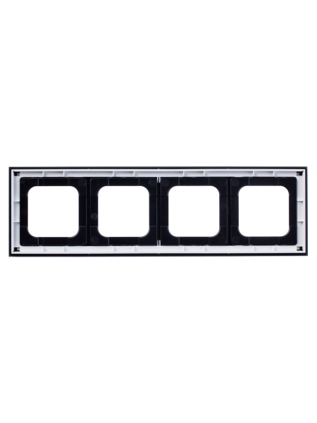 Купить ABB Axcent металл/титан Рамка 4-постовая 2CKA001754A4701