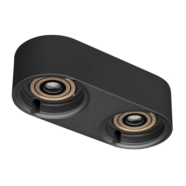 Arlight Корпус PLURIO-BASE-SURFACE-RS179x78 (BK, 1-2, 200mA) (IP20 Металл, 3 года) 031709