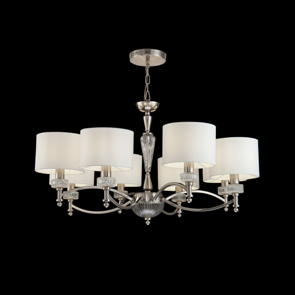 Купить Maytoni Neoclassic Alicante Никель Люстра E14 40W MOD014CL-08N