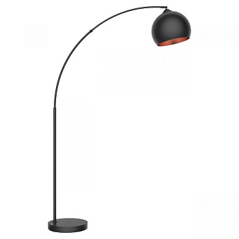 Lussole LGO Торшер без ламп черный/черный LSP-0641