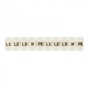 EKF PROxima Маркеры для JXB-ST 1,5 с символами "L1, L2, L3, N, PE" (10 шт.)