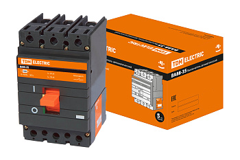 TDM Автоматический выключатель ВА88-35 3Р 100А 35кА SQ0707-0068