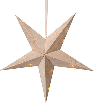 Eglo 501-64 Светильник STAR VELVET, 40X0,06W (LED), 4,5V, 60х60см, картон, бежевый, 3x АА (не в комплект