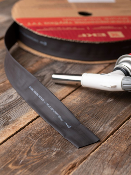 Купить EKF PROxima Термоусаживаемая трубка ТУТ нг 25/12,5 черная рулон