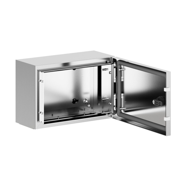 Купить DKC Корпус навесной STH с М/П из нержавеющей cтали AISI304 ВхШхГ 200x300x150 мм, с фланцем