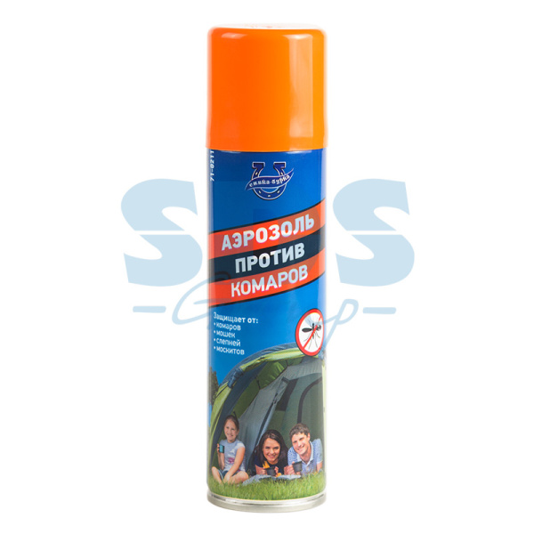 Аэрозоль для защиты от комаров, мошек, слепней, москитов и других насекомых 150 мл Rexant 71-0211