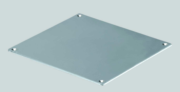 Simon Connect Алюминий Крышка для цоколя KTA8... глухая KTA904-8