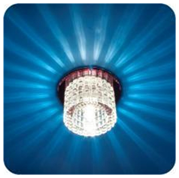 Italmac Bohemia 220 14 74 Светильник декоративный из огранненого стекла, G9, пурпур