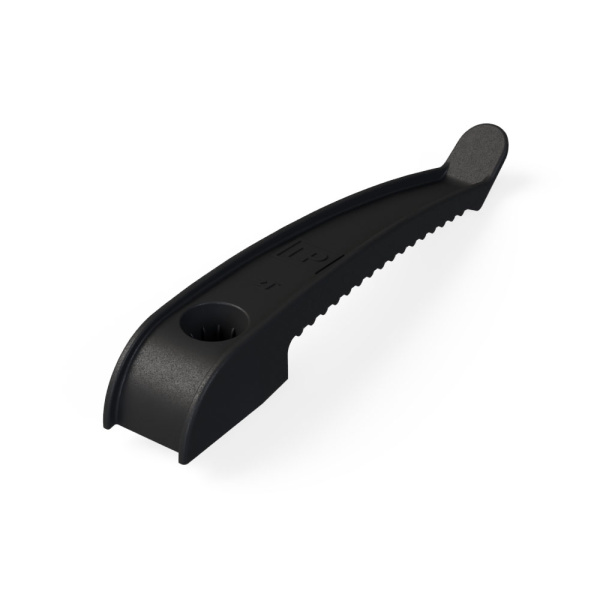 Промрукав Держатель кабеля односторонний для прямого монтажа черный (20 шт/240 шт уп/кор) PR13.0381