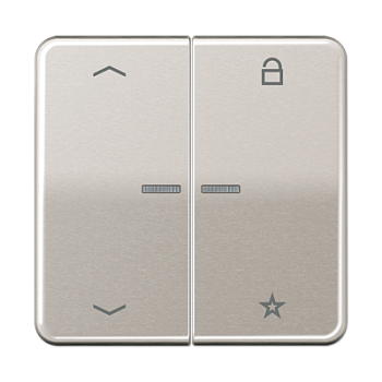 JUNG Центральная плата для вставок управления двигателями, платина CD1701PPT