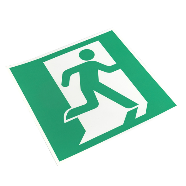 Купить EKF PROxima Знак "Выход здесь" (правосторонний) 200х200мм