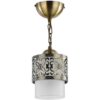 Freya Classic Teofilo Бронза Подвесной светильник E27 60W FR2200-PL-01-BZ