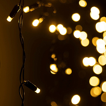 Arlight Светодиодная гирлянда ARD-EDGE-CLASSIC-2400x600-BLACK-88LED-FLASH Warm/Warm (230V, 6W) (Ardecoled, IP65) 031192