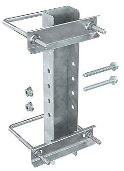 IEK Крепление к опорам огражд. 80-100мм для 1-консоли