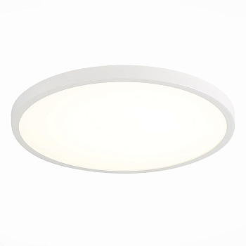 ST LUCE  ST601.532.32 Светильник настенно-потолочный Белый LED 1*32W 3000K 2 880Lm Ra>80 120 IP20 D400xH25 90-265V ST LUCE  ST601.532.32 Светильник настенно-потолочный Белый LED 1*32W 3000K 2 880Lm Ra>80 120 IP20 D400xH25 90-265V