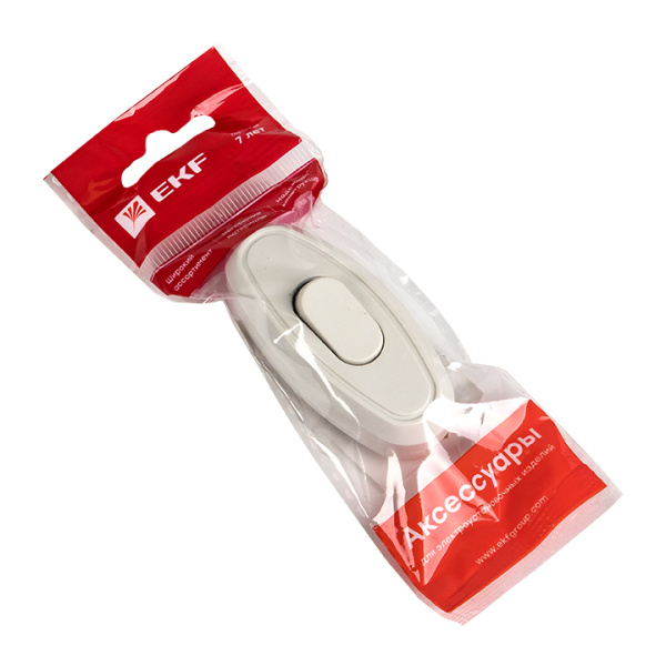 Купить EKF PROxima Переключатель бра бел. 6А 250В