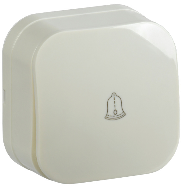 IEK GLORY ВСс20-1-0-ХК Выключ. 1-кл. самовозв. о/у 10А GLORY крем.