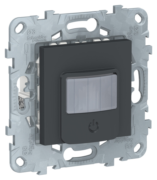 Купить SE Unica New Антрацит Датчик движения с выключателем, 10А NU552554