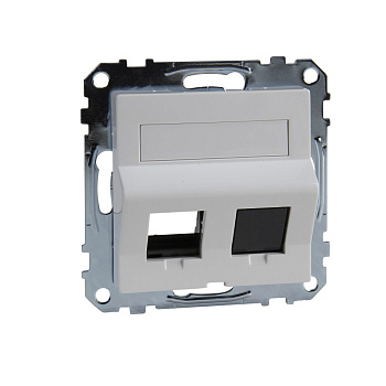 SE Merten SM Бел Актив Наклонная плата для Keystone RJ45 MTN4568-0325