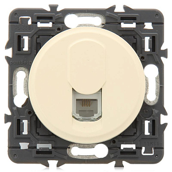Legrand DIY Celiane Беж Розетка ТЛФ, RJ11 696925