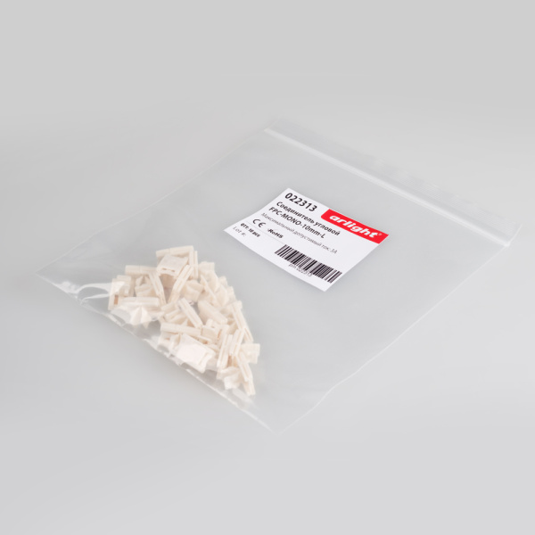 Купить Arlight Соединитель угловой FPC-MONO-10mm-L (-) 022313