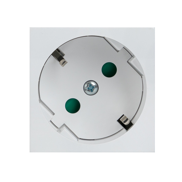 Купить EKF PROxima Розетка 45х45 PRO, с заземлением, белая , 45 град