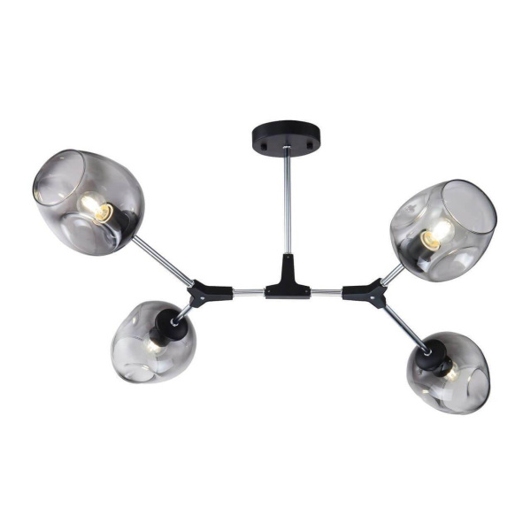 Freya Modern Desi Черный Потолочный светильник E27 60W FR5006CL-04B