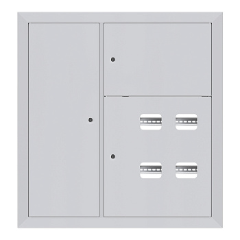 Щит этажный 4 кв. слаботочка слева (1000х950х150) EKF Basic