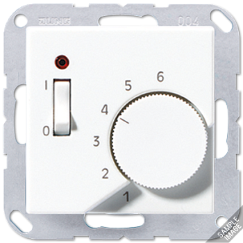 JUNG A 500 Алюминий Термостат комнатный, 10(4)А TRA231AL