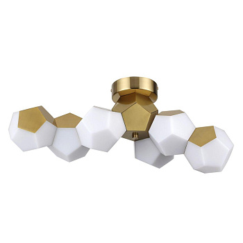 Odeon Light 4305/36CL HIGHTECH ODL22 165 золото Потолочный светильник LED 36W 2160Лм IP20 BINGO