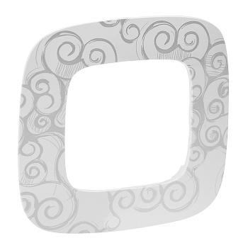 Legrand Valena ALLURE Нарцисс хром Рамка 1-ая 754341