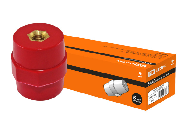 TDM Изолятор SM40 силовой Н40хD40хМ10мм SQ0807-0044