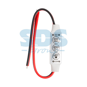 LAMPER LED мини диммер радио72/144 W, 3 кнопки,12 V/24 V 143-105-1