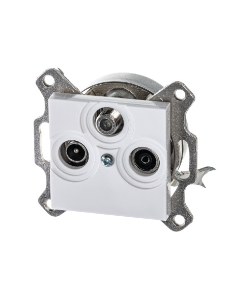 ABB EPJ Levit белый / белый Розетка TV-R-SAT, белый 2CHH083303A6003