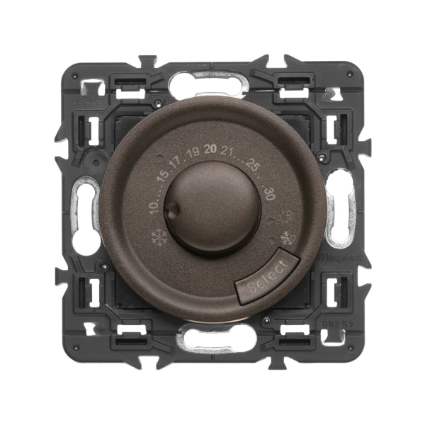 Купить Legrand Celiane2 Графит Накладка термостата (мех. 67400) 067980