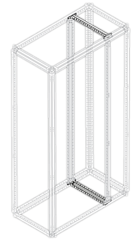 ABB Профиль гальв.для каб.секц. D=500мм(2шт) 1STQ007746A0000
