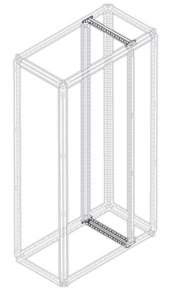 ABB Профиль гальв.для каб.секц. D=500мм(2шт) 1STQ007746A0000