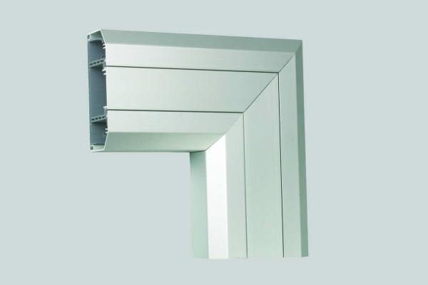 Simon Connect Алюминий Угол плоский L-образный (вниз) для ТК01133-8, Кабломакс TKA021113-8